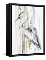 River Heron II-Eva Watts-Framed Stretched Canvas