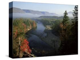 River in Margaree Valley, Cape Breton, Canada, North America-Alison Wright-Stretched Canvas