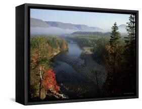 River in Margaree Valley, Cape Breton, Canada, North America-Alison Wright-Framed Stretched Canvas