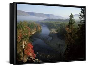 River in Margaree Valley, Cape Breton, Canada, North America-Alison Wright-Framed Stretched Canvas