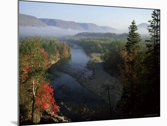 River in Margaree Valley, Cape Breton, Canada, North America-Alison Wright-Mounted Photographic Print