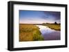 River in Summer at Sunrise-catolla-Framed Photographic Print