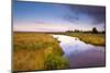 River in Summer at Sunrise-catolla-Mounted Photographic Print