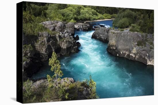 River in the Andes, Patagonia, Chile-Peter Groenendijk-Stretched Canvas