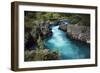 River in the Andes, Patagonia, Chile-Peter Groenendijk-Framed Photographic Print