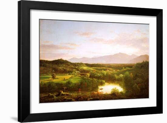 River in the Catskills-Thomas Cole-Framed Art Print