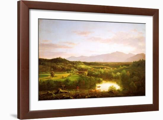 River in the Catskills-Thomas Cole-Framed Art Print