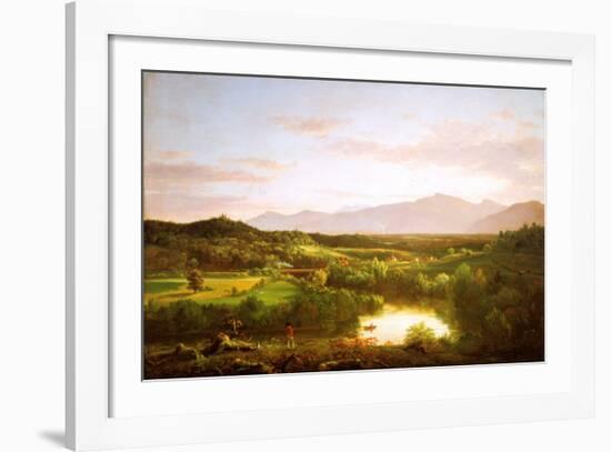 River in the Catskills-Thomas Cole-Framed Art Print