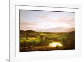 River in the Catskills-Thomas Cole-Framed Art Print