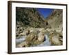 River in the Khyber Pass, Afghanistan-Christina Gascoigne-Framed Photographic Print