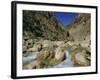 River in the Khyber Pass, Afghanistan-Christina Gascoigne-Framed Photographic Print