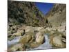 River in the Khyber Pass, Afghanistan-Christina Gascoigne-Mounted Photographic Print