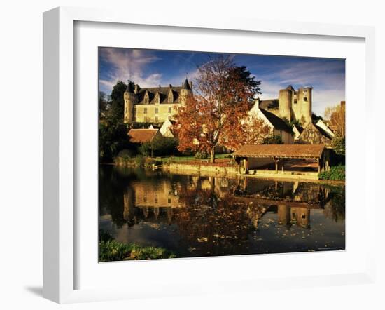 River Indrois, Montresor, Touraine, Indre-Et-Loire, Loire Valley, Centre, France-David Hughes-Framed Photographic Print