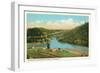 River Junction, High Bridge, Kentucky-null-Framed Art Print