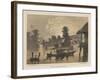 River Jurono, Singapore, 1855-Wilhelm Joseph Heine-Framed Giclee Print