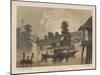 River Jurono, Singapore, 1855-Wilhelm Joseph Heine-Mounted Giclee Print