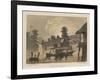 River Jurono, Singapore, 1855-Wilhelm Joseph Heine-Framed Giclee Print