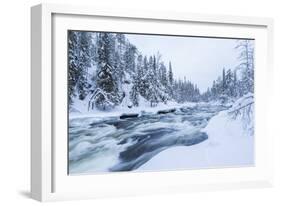 River, Juuma, Oulankajoki National Park, Kuusamo, Finland-Peter Adams-Framed Photographic Print
