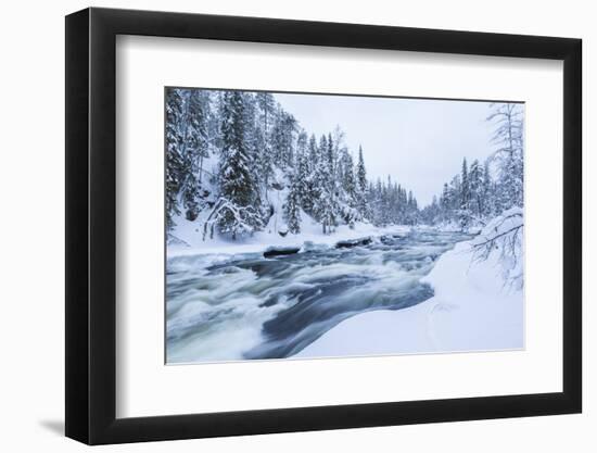 River, Juuma, Oulankajoki National Park, Kuusamo, Finland-Peter Adams-Framed Photographic Print