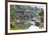 River Kwai Train Crossing the Wampoo Viaduct on the Death Railway Above the River Kwai Valley-Alex Robinson-Framed Photographic Print