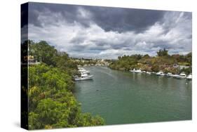 River, La Romana, Dominican Republic-Massimo Borchi-Stretched Canvas