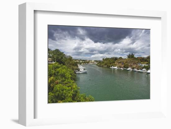 River, La Romana, Dominican Republic-Massimo Borchi-Framed Photographic Print