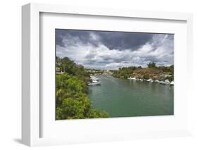 River, La Romana, Dominican Republic-Massimo Borchi-Framed Photographic Print