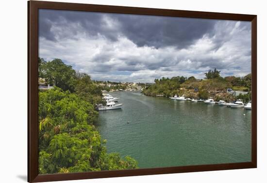 River, La Romana, Dominican Republic-Massimo Borchi-Framed Photographic Print