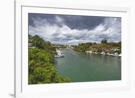 River, La Romana, Dominican Republic-Massimo Borchi-Framed Photographic Print