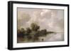 River Landscape, 1632-Salomon van Ruysdael-Framed Giclee Print