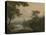 River Landscape, 1773-George the Elder Barret-Stretched Canvas