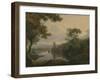 River Landscape, 1773-George the Elder Barret-Framed Giclee Print