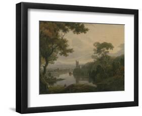 River Landscape, 1773-George the Elder Barret-Framed Giclee Print