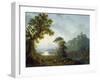 River landscape. 1806-Jacob Philipp Hackert-Framed Giclee Print