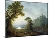 River landscape. 1806-Jacob Philipp Hackert-Mounted Giclee Print