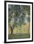 River Landscape, 1890-Alfred Sisley-Framed Giclee Print