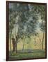 River Landscape, 1890-Alfred Sisley-Framed Giclee Print