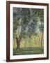 River Landscape, 1890-Alfred Sisley-Framed Giclee Print