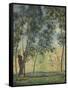 River Landscape, 1890-Alfred Sisley-Framed Stretched Canvas