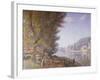 River Landscape, 1910-Paul Horninger-Framed Giclee Print