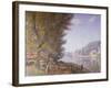 River Landscape, 1910-Paul Horninger-Framed Giclee Print