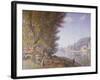 River Landscape, 1910-Paul Horninger-Framed Giclee Print