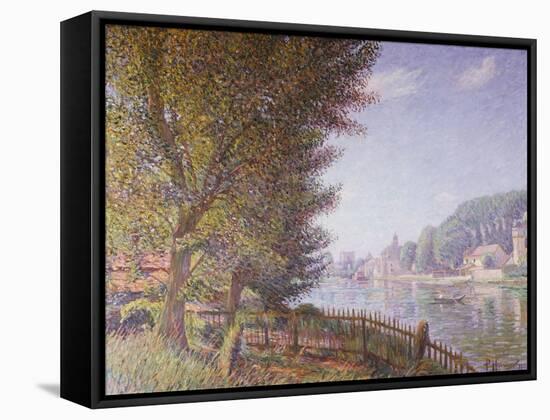 River Landscape, 1910-Paul Horninger-Framed Stretched Canvas