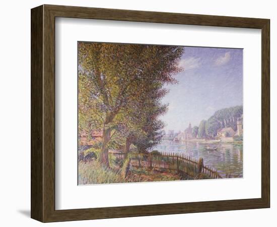 River Landscape, 1910-Paul Horninger-Framed Giclee Print