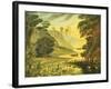 River Landscape. Mid 19th Century-Thomas Chambers-Framed Giclee Print