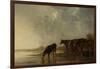 River Landscape with Cows-Aelbert Cuyp-Framed Art Print