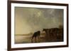 River Landscape with Cows-Aelbert Cuyp-Framed Premium Giclee Print