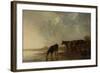 River Landscape with Cows-Aelbert Cuyp-Framed Art Print