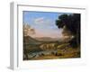 River Landscape with Goatherd-Claude Lorraine-Framed Giclee Print