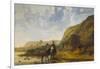 River Landscape with Riders, 1655-Aelbert Cuyp-Framed Giclee Print